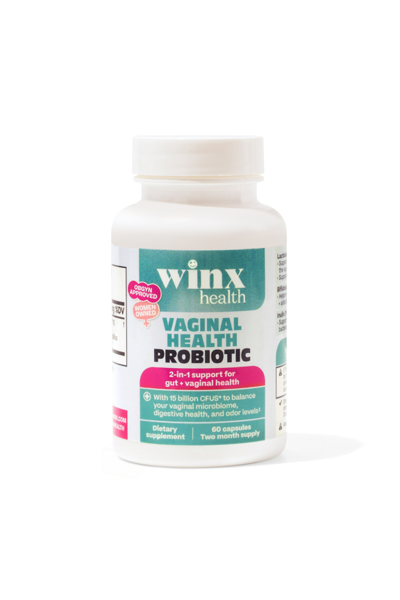 Women's Vaginal Health Probiotic, 60 Capsules, Daily pH and Odor Support