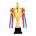 Winyuyby 11.8 Inch Gold Trophy Cup for Sports Meeting Competitions Soccer Winner Team Awards and