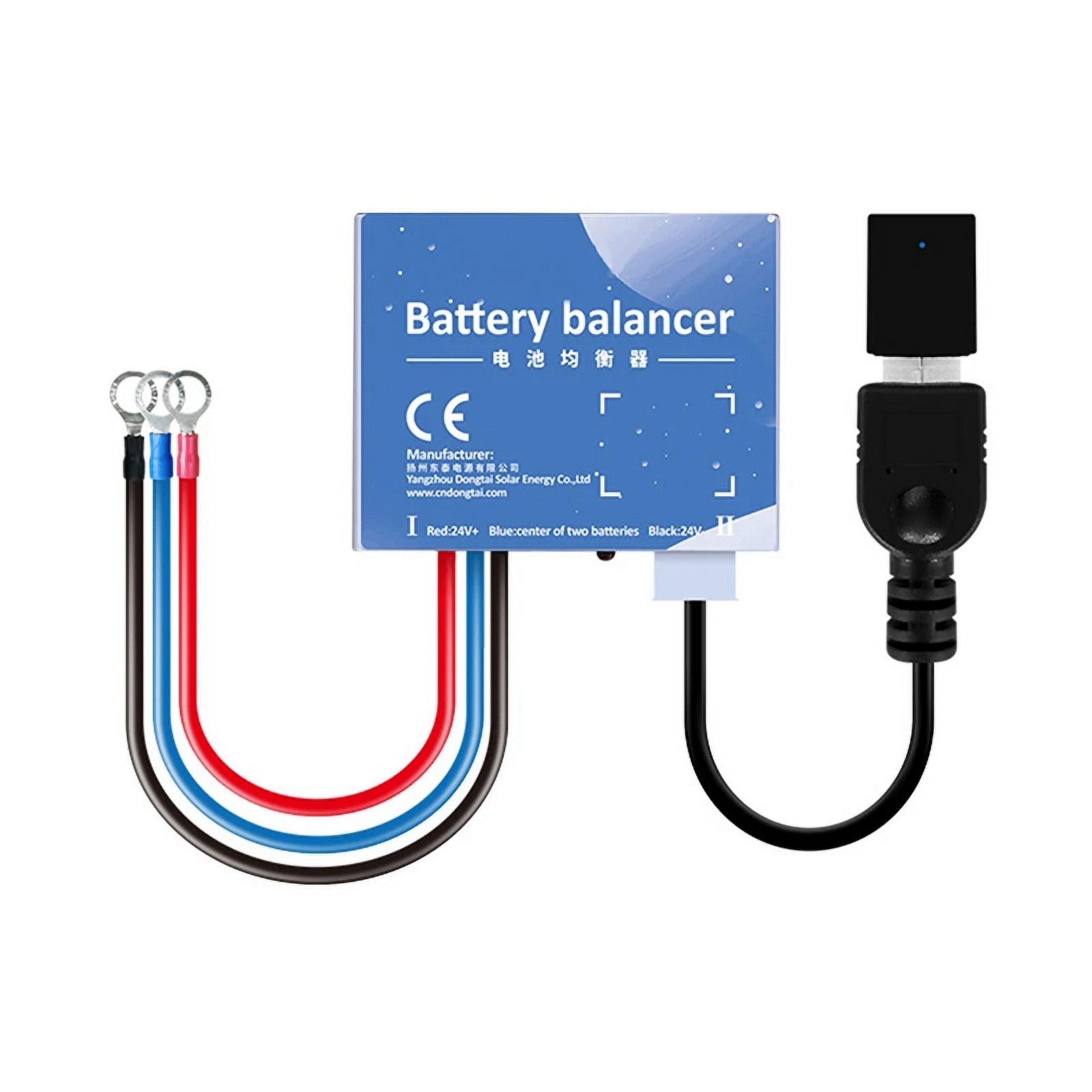 Winyuyby 1PC Battery Equalizer 24V Reverse Polarity Protection Solar