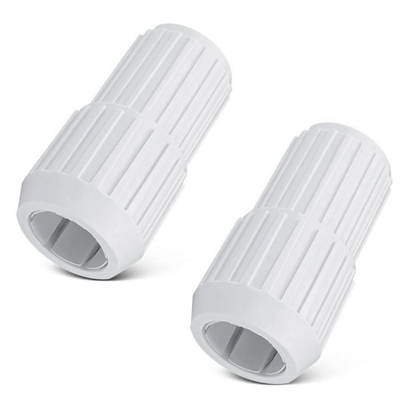 2 Pcs Pool Telescoping Pole Cam Lock Replacement for EZ Lock Cam for Telescopic Swimming Pool Poles with Twist Lock A plastics White