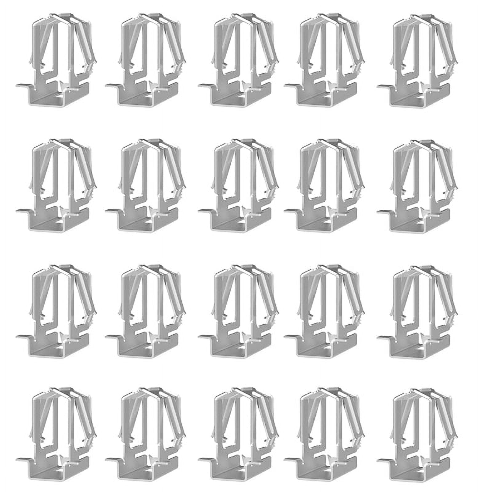 Winyuyby 20PCS Metal Buckle PV Solar Panels Metal Buckle For All Frame