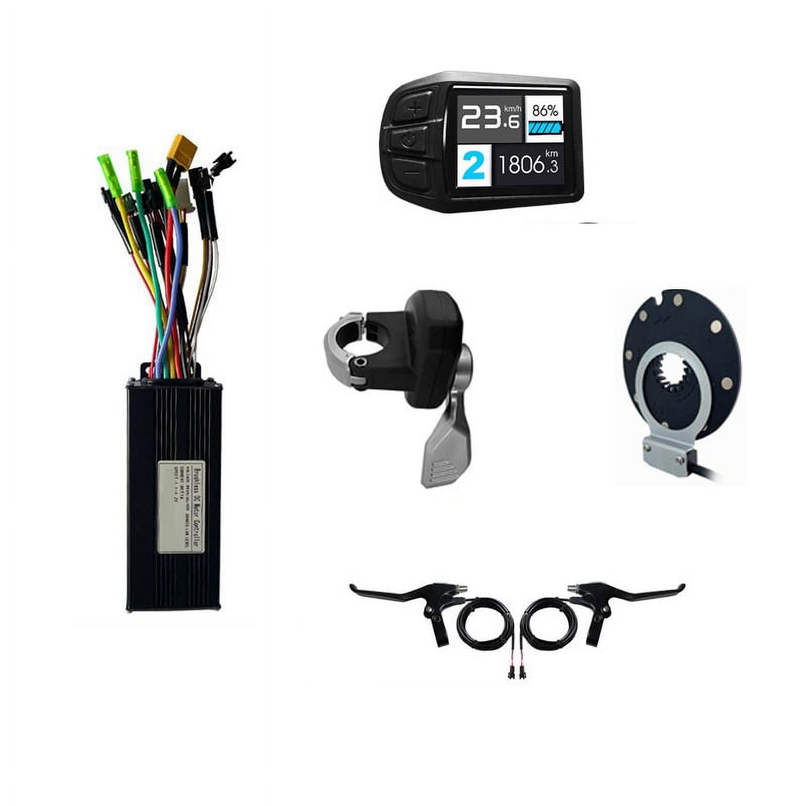 Winyuyby 24/36/48V 30A Three-Mode Controller Kit, UKC3 Color Screen ...