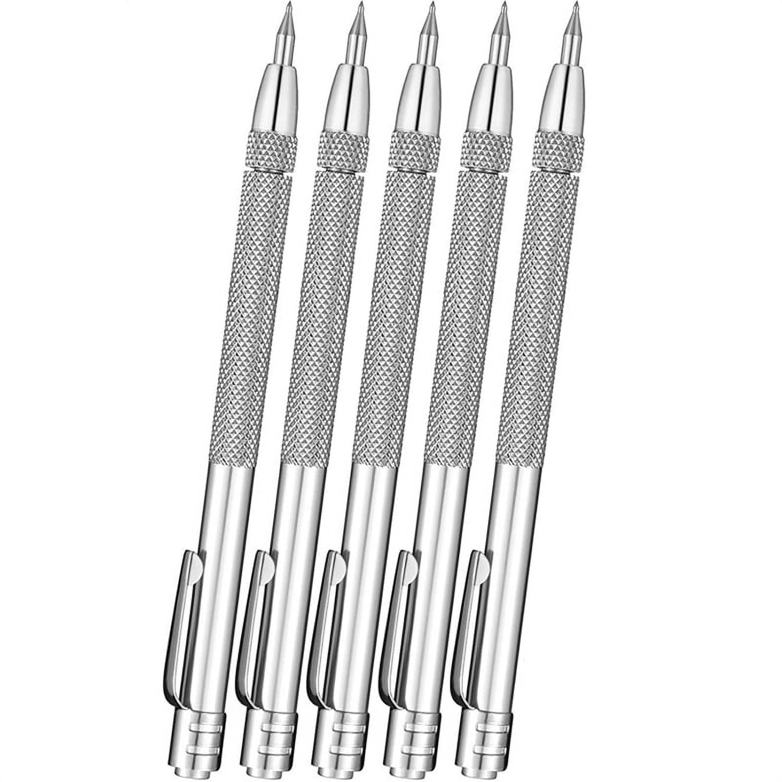 Winyuyby 5 Pack Tungsten Carbide Scriber with Aluminum