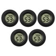 Winyuyby 5pack Hygrometer Thermometer Digital LCD Monitor Humidity