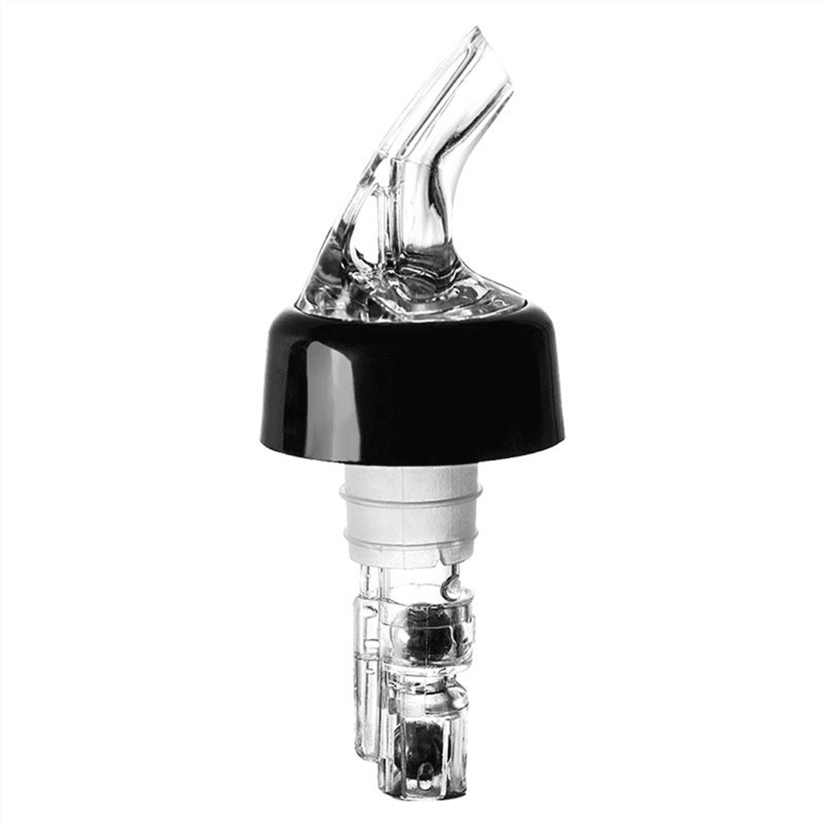 Winyuyby Automatic Measured Bottle Pourer Plastic Wine Pourer Clear