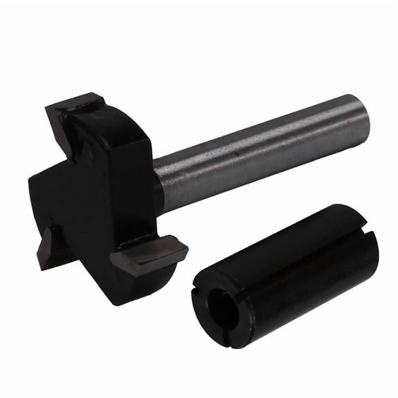 CNC Spoilboard Surfacing Router Bits, 1/4 Inch Shank 1 Cutting Diameter, Slab Flattening Bit Planing