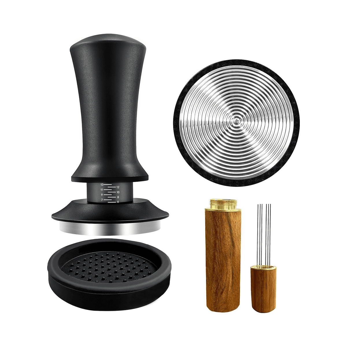 https://i5.walmartimages.com/seo/Winyuyby-Coffee-Espresso-Tamper-51mm-with-WDT-Tool-Calibrated-Spring-Loaded-with-Silicone-Mat-for-Espresso-Coffee-Machine_9bde7af9-bb29-406d-a490-d6fa2b78d115.9579be46a3dd2023fc2c1113d00eb9f2.png