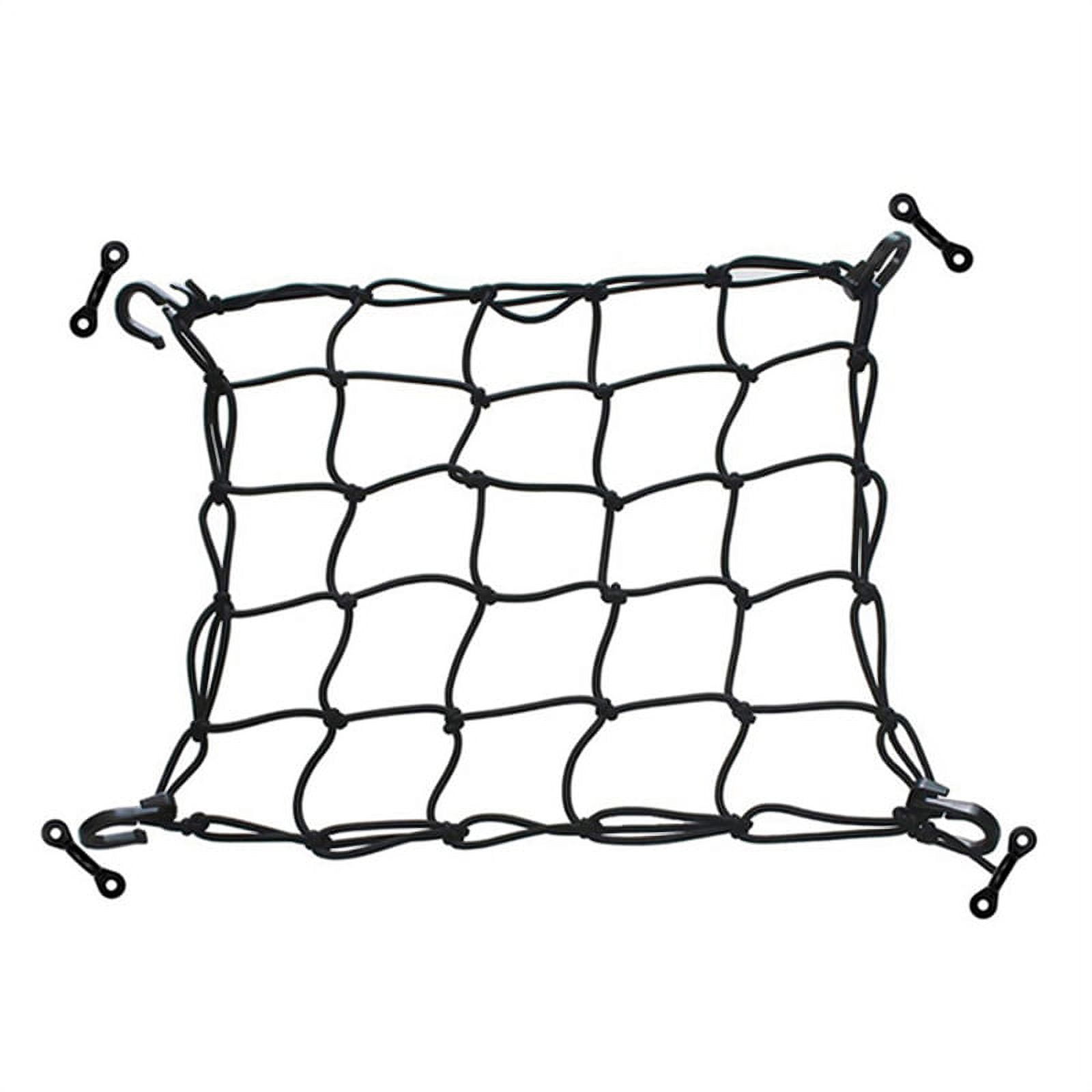 Winyuyby Deck Cargo Net with Lashing Hooks Heavy Duty Luggage Netting