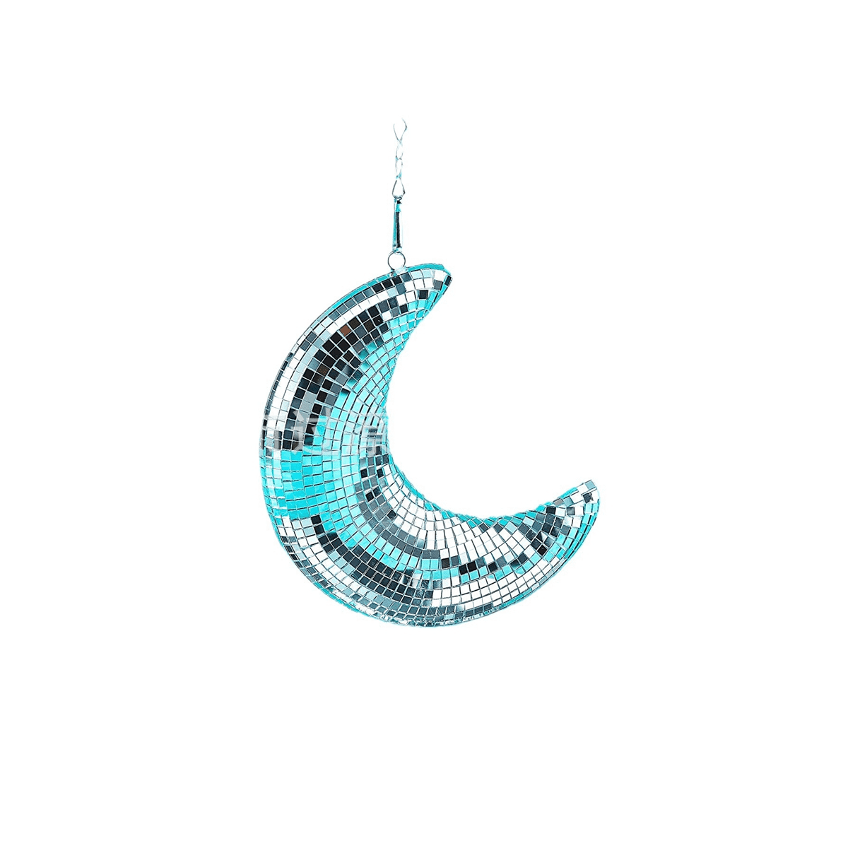 Winyuyby Disco Ball Moon Shaped Disco Balls Decor for Party,Room,Home