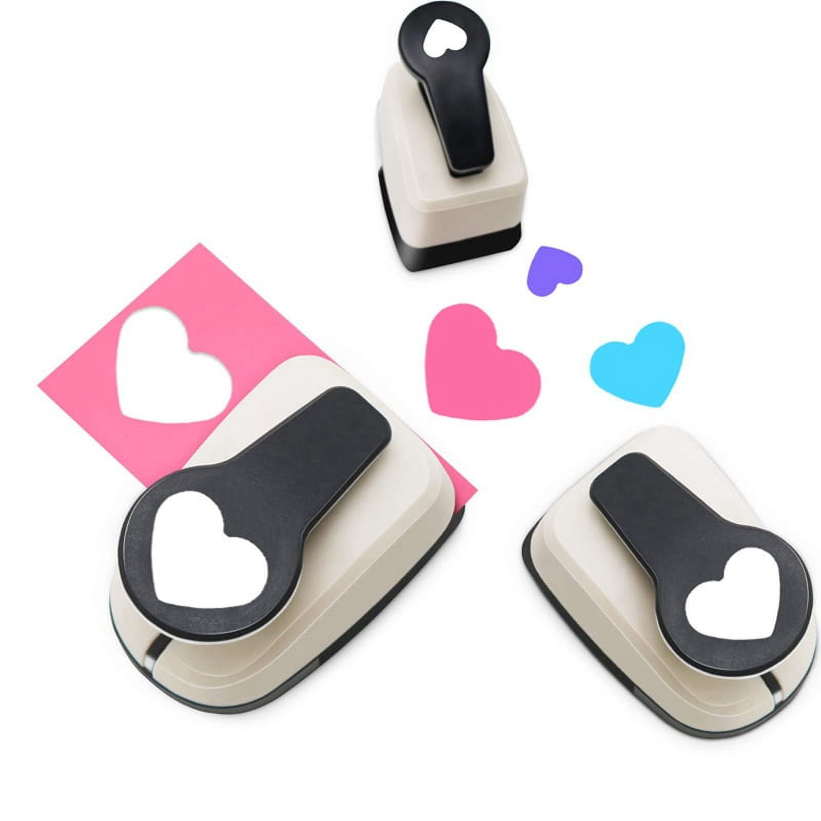 Winyuyby Heart Hole Punch,Heart Paper Punch,Heart Punches for Paper