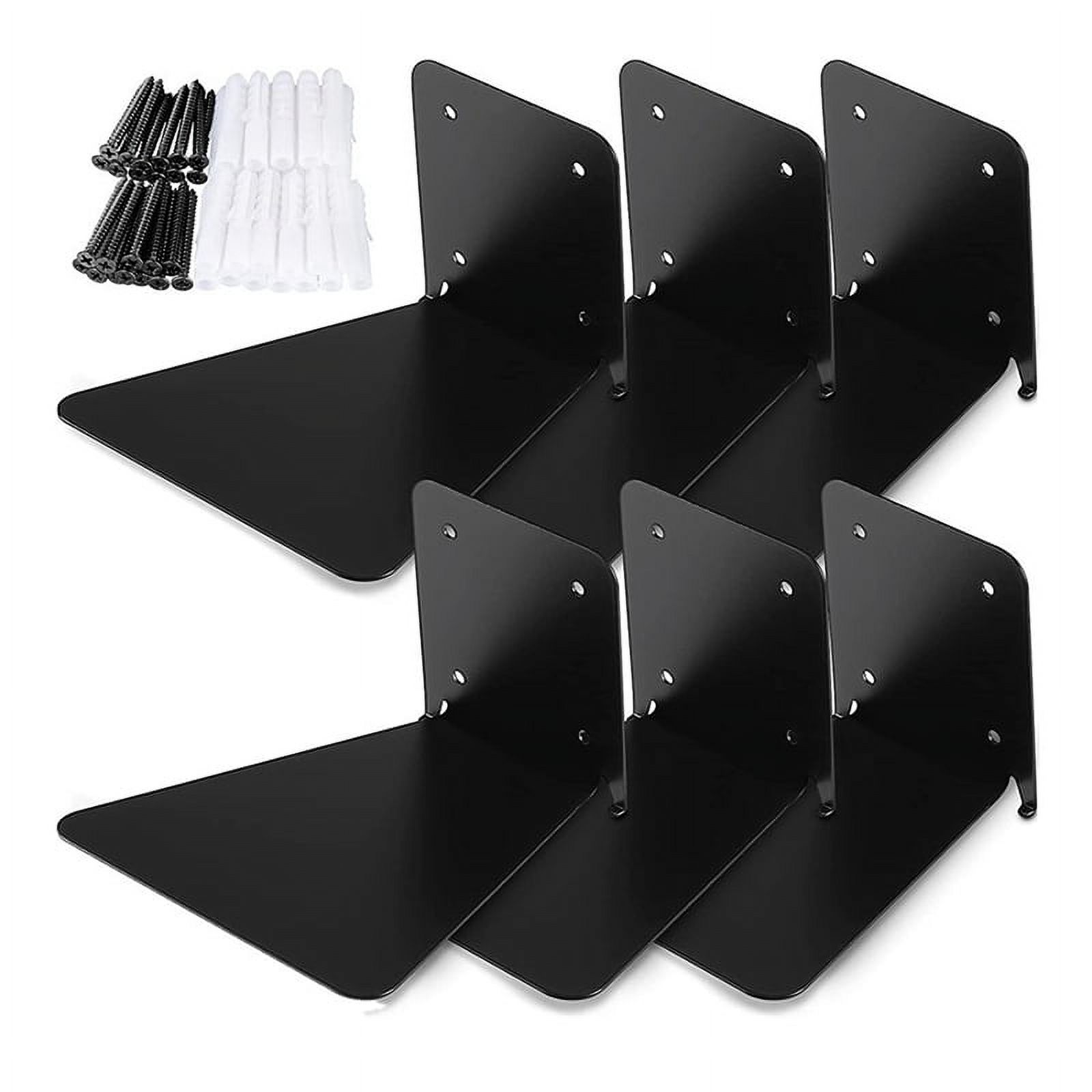 Winyuyby Invisible Floating Bookshelf Floating Book Organizer Wall