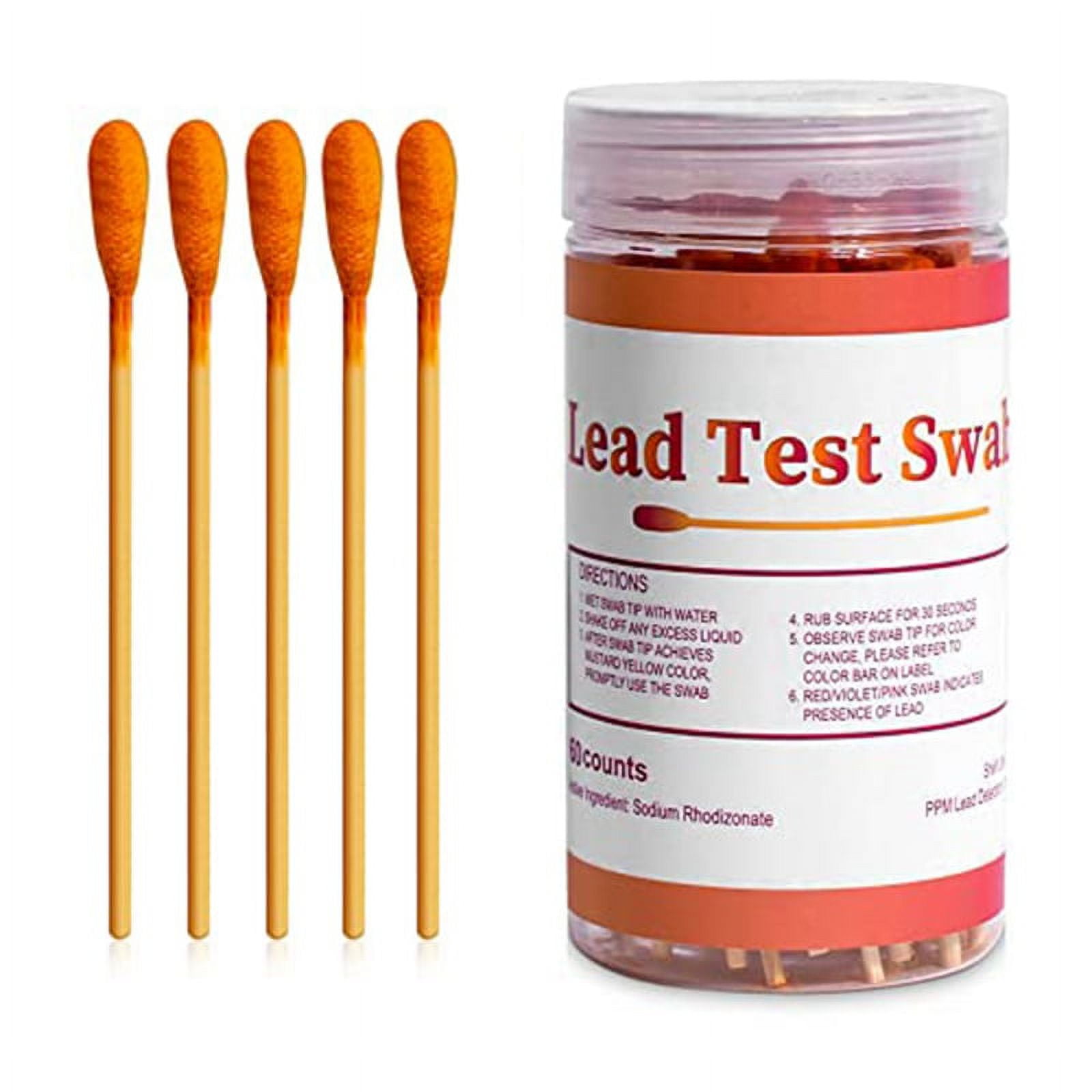 Winyuyby Lead Paint Test Swabs Kit 60 Pcs Lead Test Kit Swabs, Home