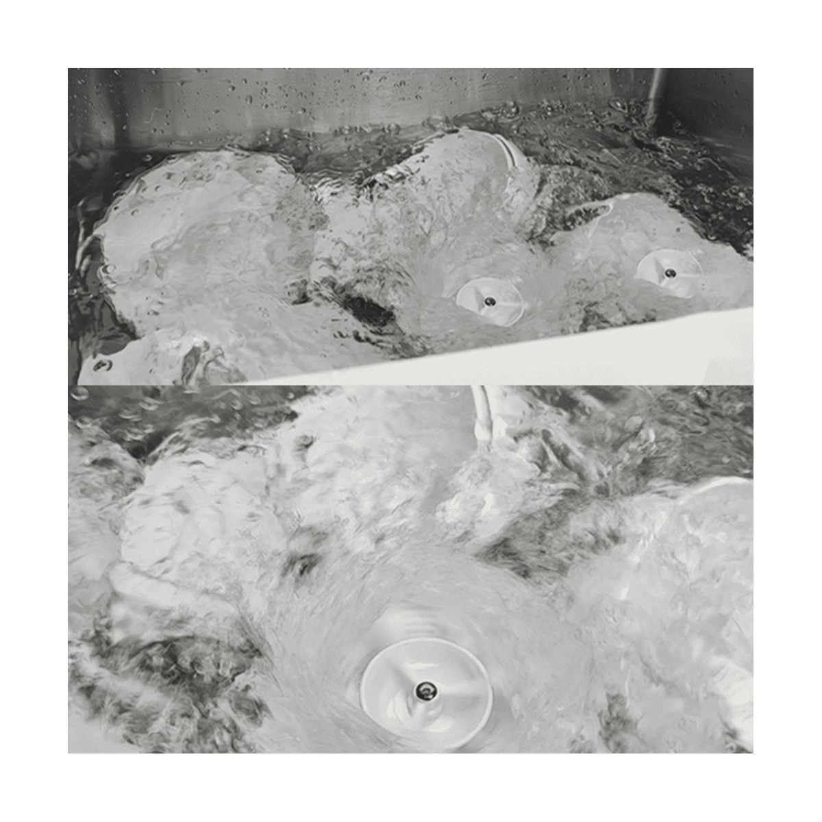 Winyuyby Mini Washing Machine USB Rotating Turbine Portable Dishwasher