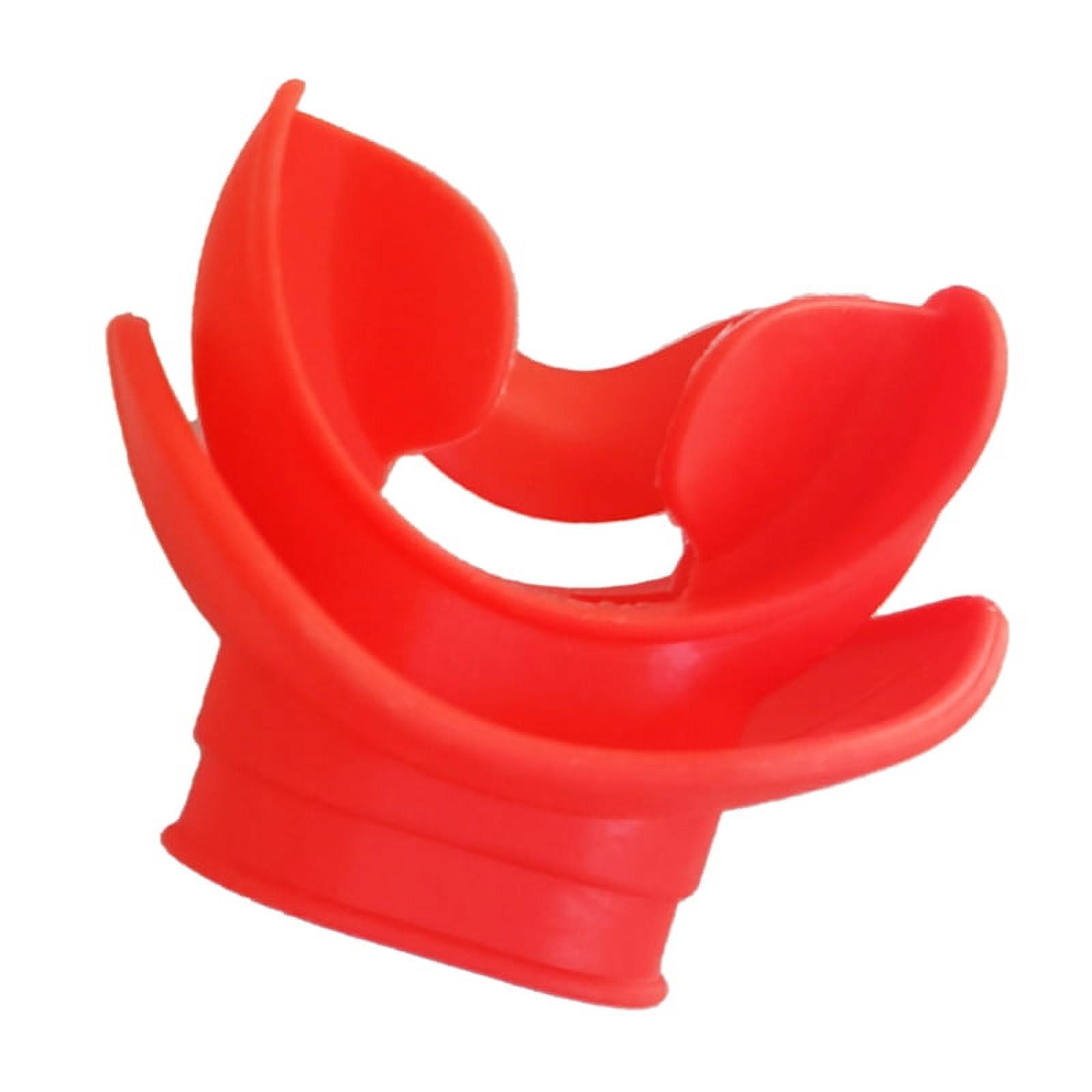 Winyuyby Moldable Silicone Diving Bite Mouthpiece Regulator Scuba Bite