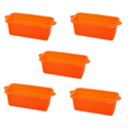 Winyuyby Orange Silicone Grease Cup Liner, Reusable Grease Catcher Cup