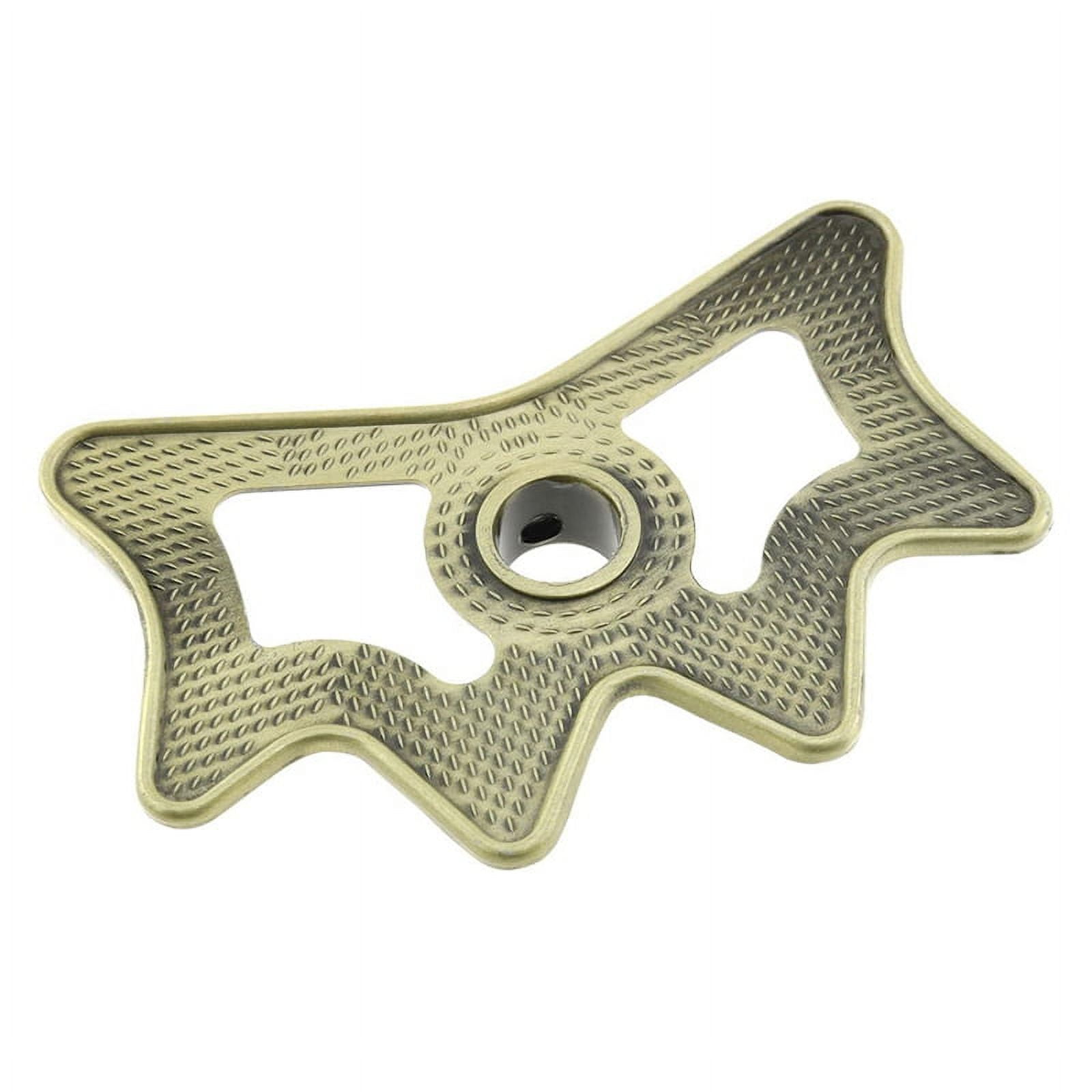 Winyuyby Portable Billiard Bridge Head Brass on Moosehead Bridge Head