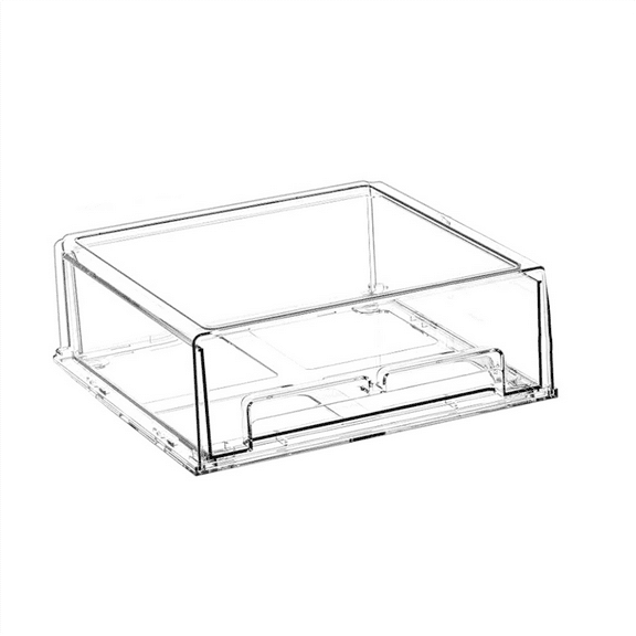 Winyuyby Refrigerator Drawers Stackable Fridge Organizer Bins for Refrigerator Organizers and Storage Size Large