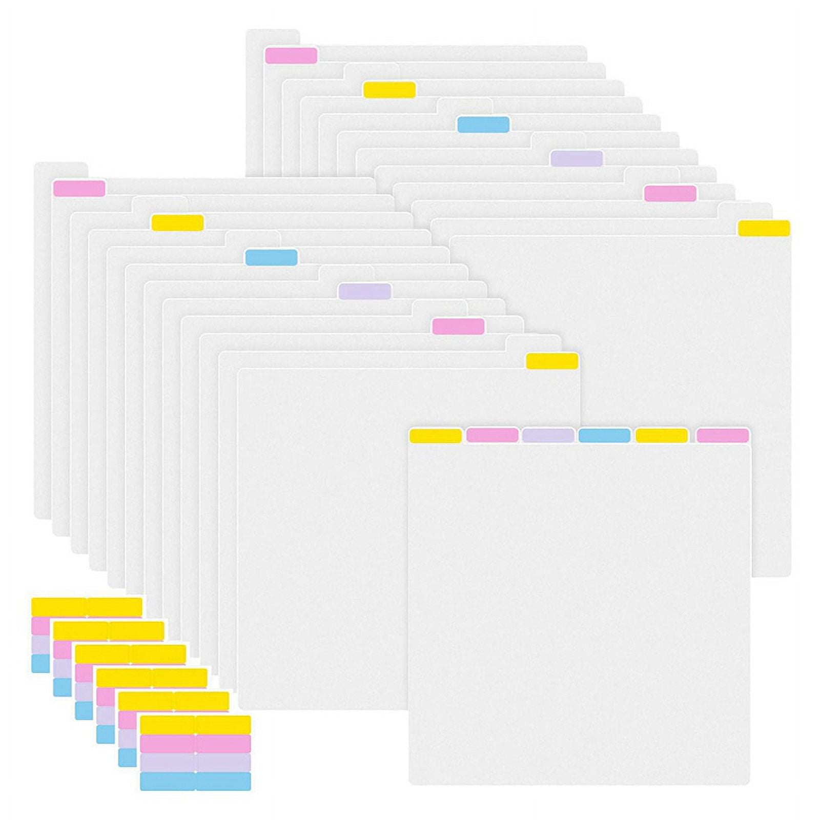 Winyuyby Scrapbook Paper Dividers Bulk for Dividing 12 X 12 Inch