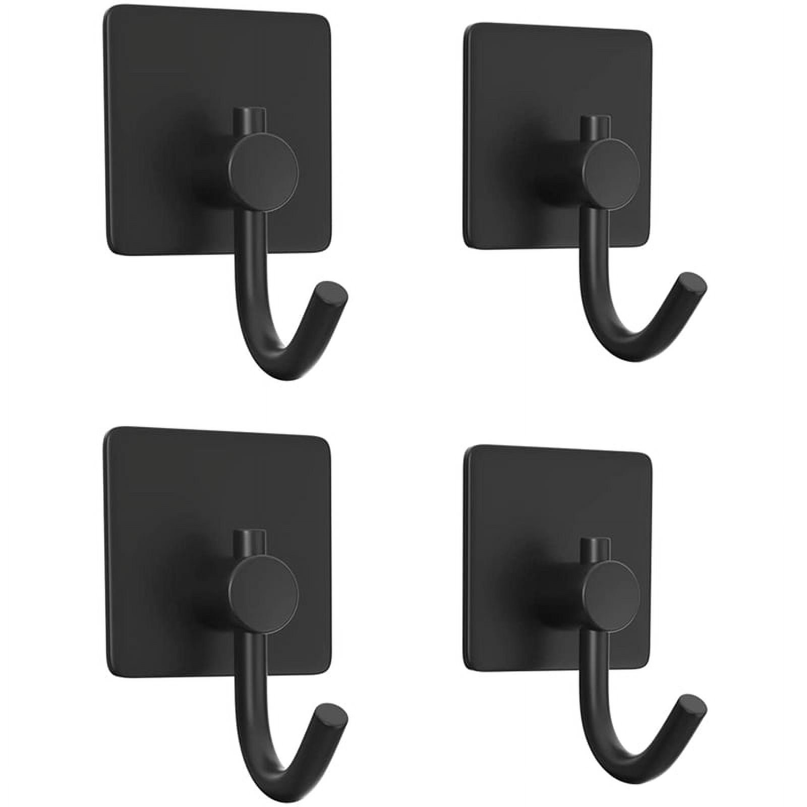 Winyuyby Self-Adhesive Hooks, Heavy Duty Wall and Door Hooks for ...
