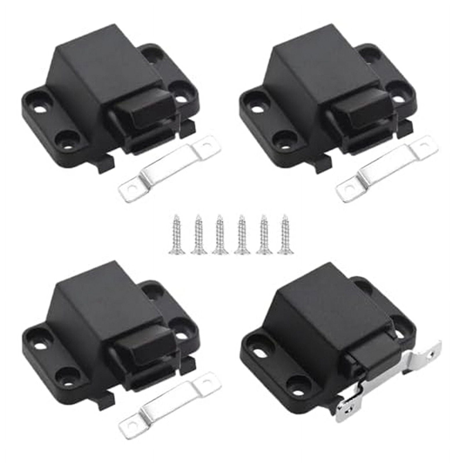 Winyuyby Self Closing Push Door Latches Hardware Kitchen Push