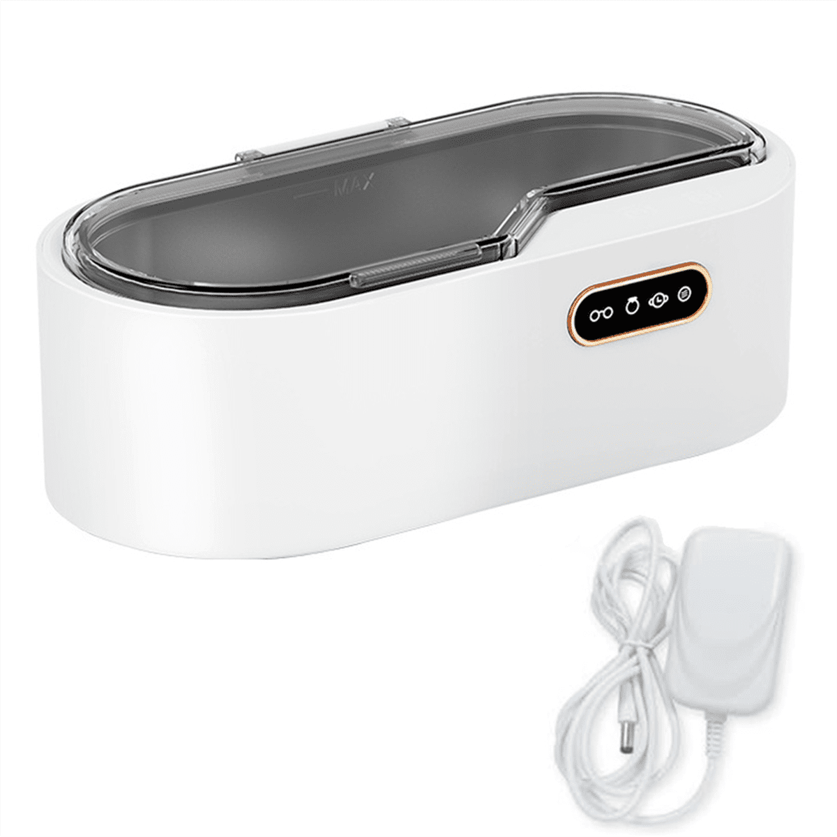 Winyuyby Small Portable Ultrasonic Cleaning Machine Glasses Cleaning