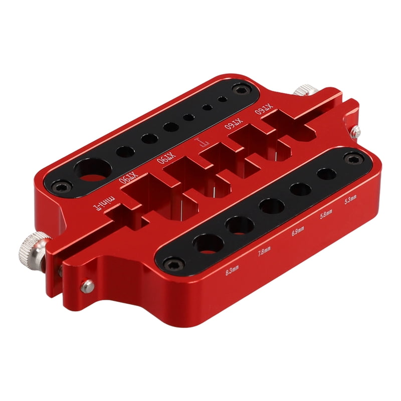 Buddy RC RC Connector Soldering Station Jig Aluminum Welding Soldering Jig For XT60 XT90 Connector Solder Station Jig, Red - View #8