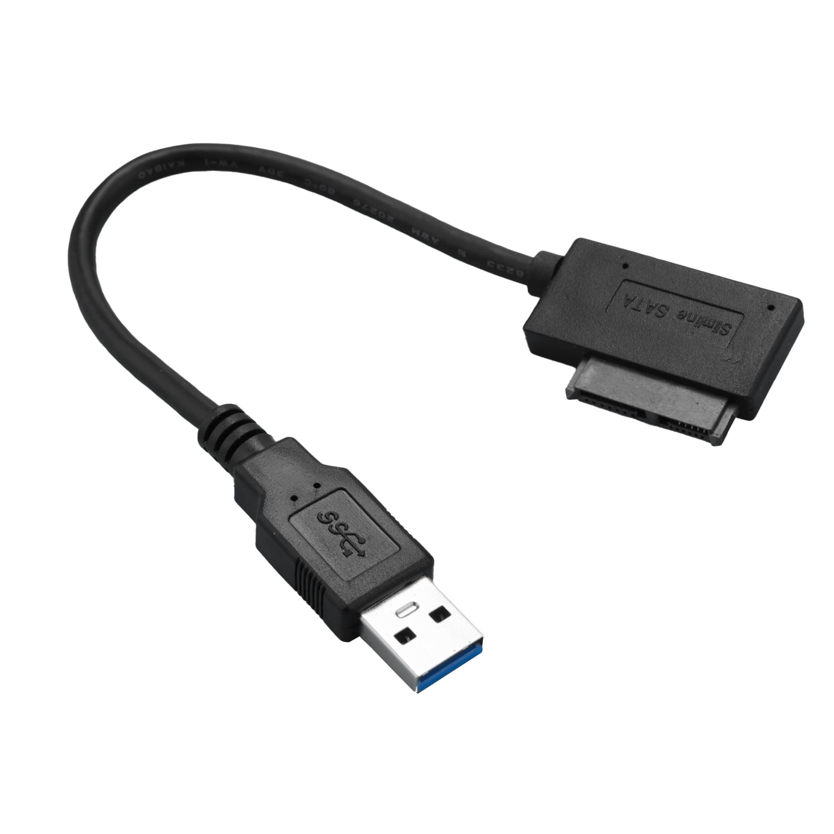 Winyuyby USB 3.0 to 7+6 13Pin Slimline SATA Laptop CD/DVD ROM Optical