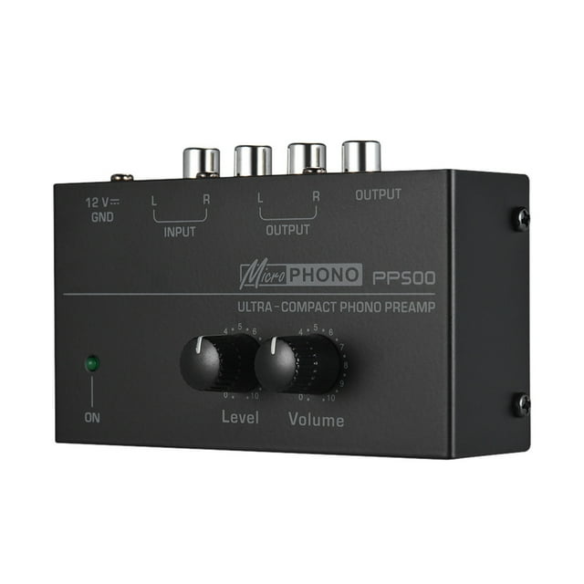 Winyuyby Phono Preamp PP500 with Bass Treble Balance