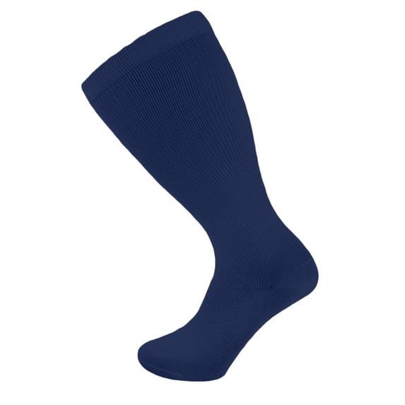 Wioihee 3 pairs Plus Size Solid Socks for Men Women Wide Calf Knee‑High Support Sports Socks, XXL()