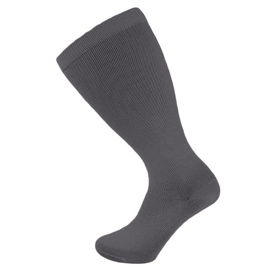Wioihee 3 pairs Plus Size Solid Socks for Men Women Wide Calf Knee‑High Support Sports Socks, XXXXL()