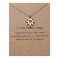 thumbnail image 1 of Wioihee Animal Necklace Series Balance Beam Hummingbird Necklace Female Clavicle Chain, 1 of 3
