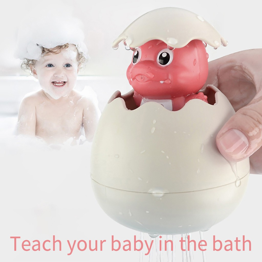Wioihee Baby Bath Toys Squirting Eggs Kids Eco Bathtub Toys Spray