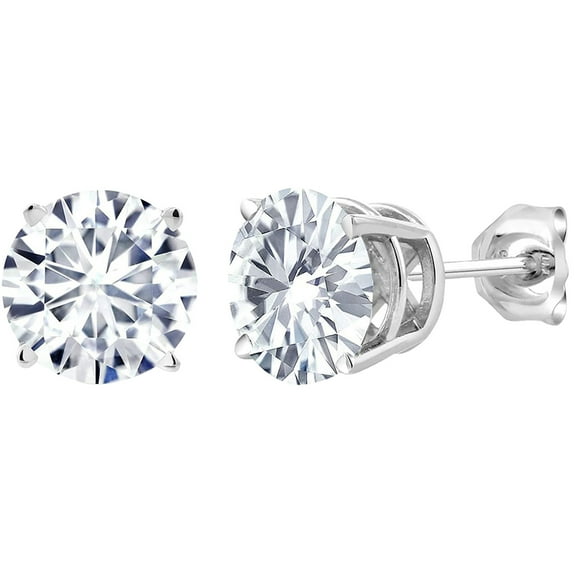 Wioihee Clearance Under $2.00 Classic Sterling Stud Earrings, Earrings