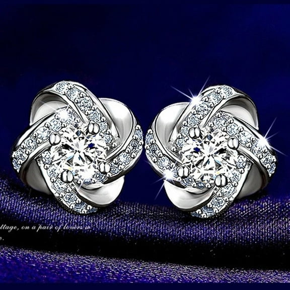 Wioihee Diamond Eternal Star Earrings Earrings Women Jewelry