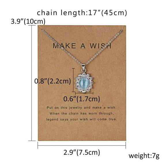 Wioihee Clearance Under $2.00 Lady Necklace Paper Card Butterfly Necklace Small Gift Pendant Necklace Jewelry