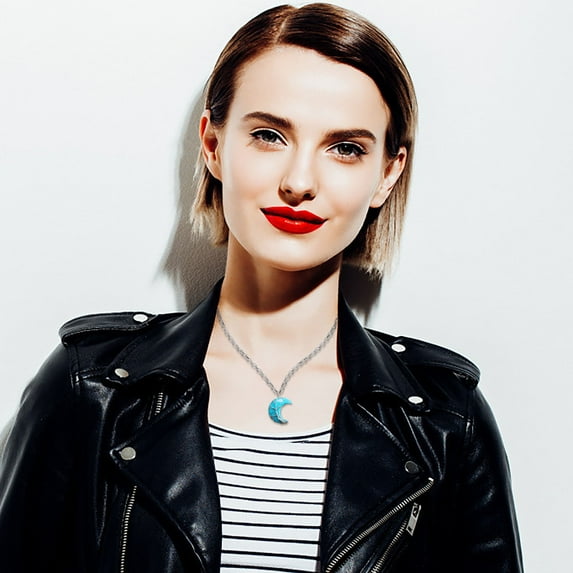 Wioihee Under $2.00 Long Life Lock Necklace Fashionable Necklace