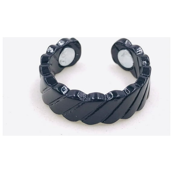 Wioihee Clearance Under $2.00 Magnetic open ring woven pattern design