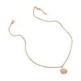 thumbnail image 1 of Wioihee Opal Small Sun Necklace Elegant Temperament Clavicle Chain, 1 of 2