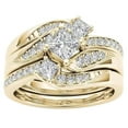 thumbnail image 1 of Wioihee Under $2.00 Round Diamond Wedding Anniversary Gift Accessory Rings for Mother's Day Gift, 1 of 3