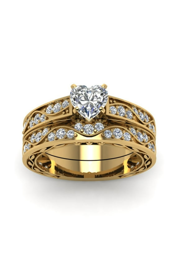 Under $2.00 Shiny Moissanite Wedding Bridal Eternal Promise Elegant