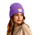 thumbnail image 1 of Wioihee Embroidered Knit Cuffed Beanie for Men Women Tactical Winter Warm Hat, 1 of 6