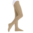 thumbnail image 1 of Wioihee Girls Ballet Tights Socks , Solid Color Footed Dance Tights with Hole Socks , Stretchy Kids Transition Tights for Ballet Class & Performance, 1 of 9