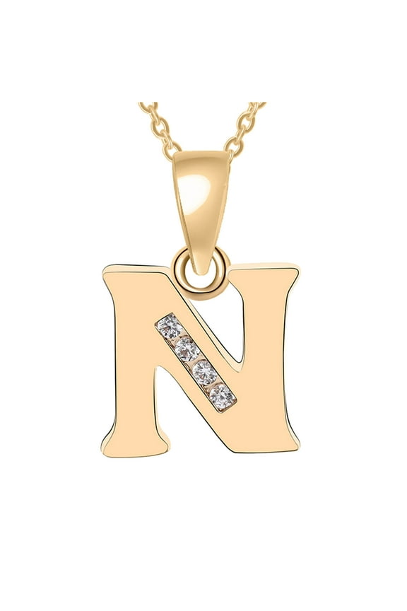 Gold Initial Necklaces for Women, Dainty Gold Letter Necklace Tiny A-Z Pendant Choker Necklace Trendy Cute Personalized Monogram Name Necklace Gold Jewelry Necklace for Women Gift