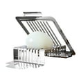 thumbnail image 1 of Wioihee Kitchen Restaurant Boiled Eggs Slicers Multipurpose Stainless Steel Wire Eggs,Silver,One Size, 1 of 9