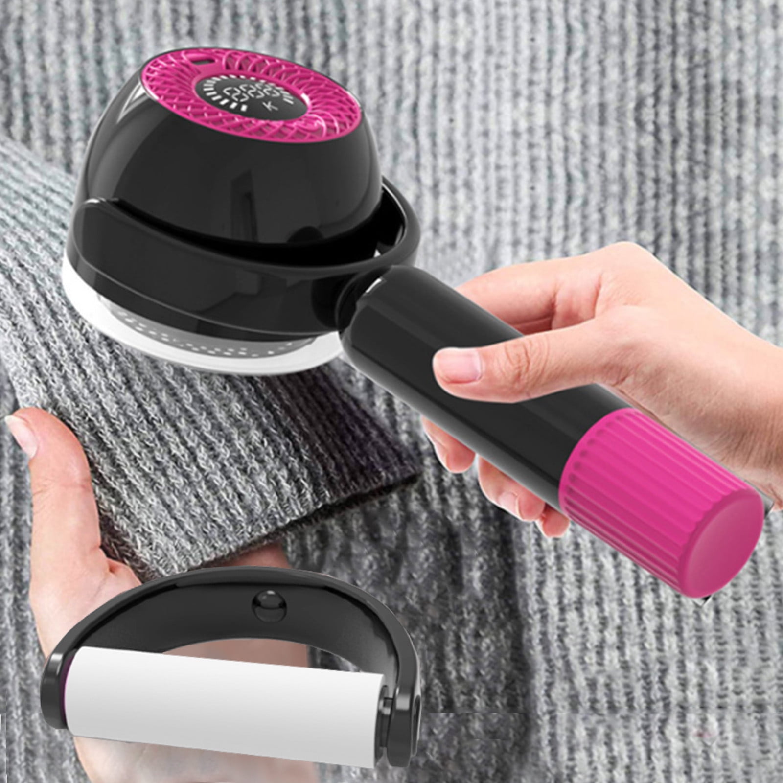 Wioihee Rechargeable Fabric Ball Remover, With Lint Roller For Removing