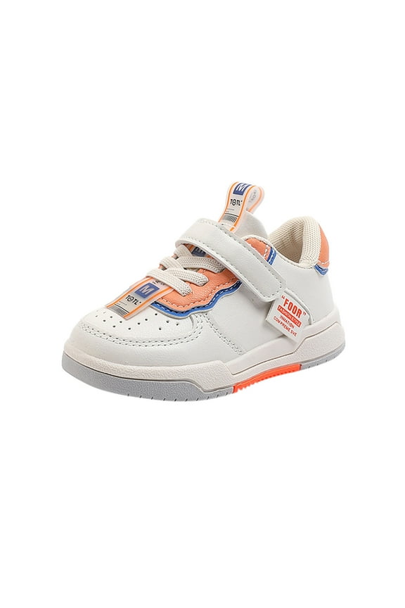 Toddler Infant Kids Girls Boys Casual Breathable Sport Running Shoes Sneakers Orange 11(28)