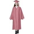 thumbnail image 1 of Wioihee Unisex Matte choir robes for church Baptism officiant Confirmation Costume,Graduation Gown Pastor &judges robe(No Cap) on Pink 16(XXXXL), 1 of 4