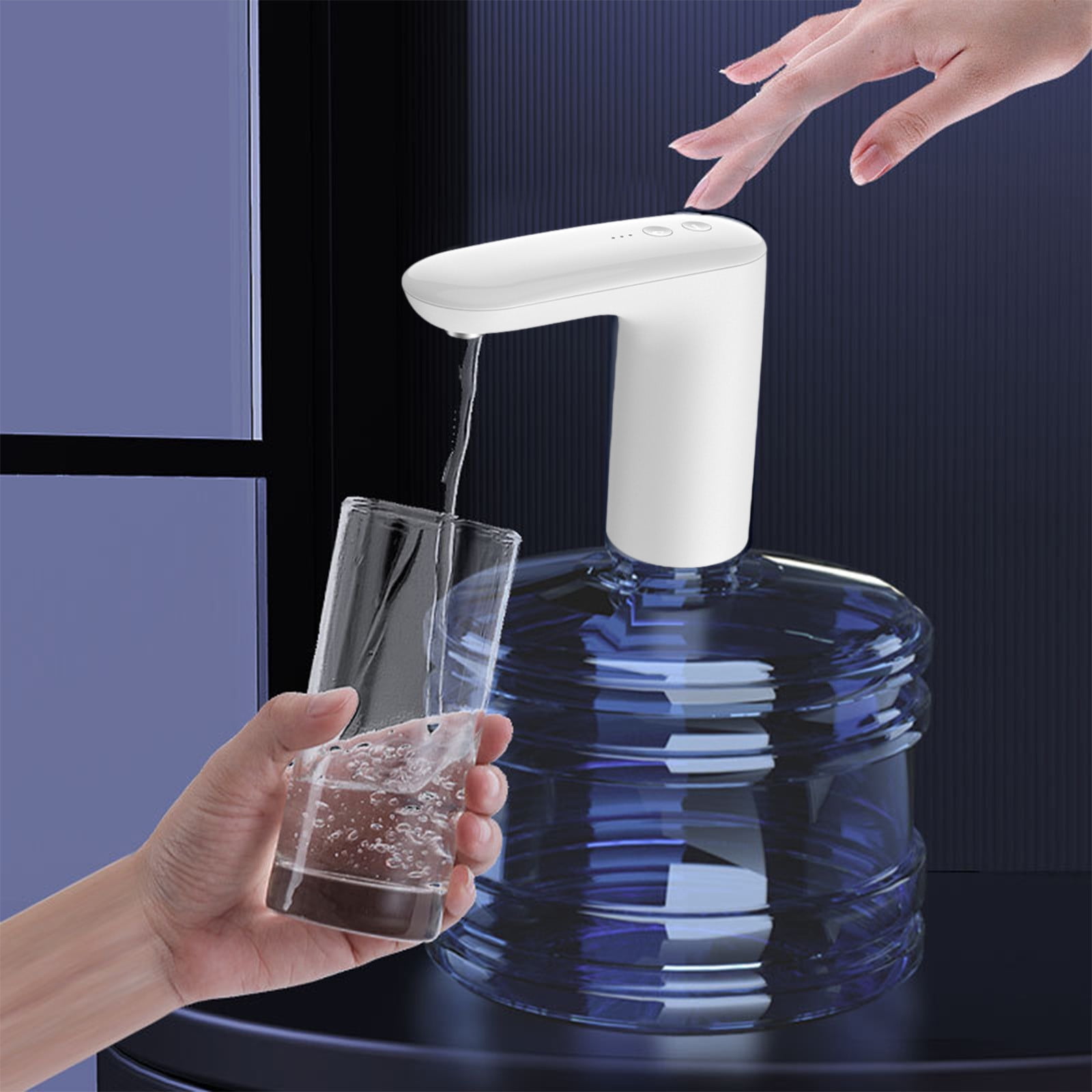 Wioihee Water Dispenser Pump Rechargeable, Water Dispenser for Bottle