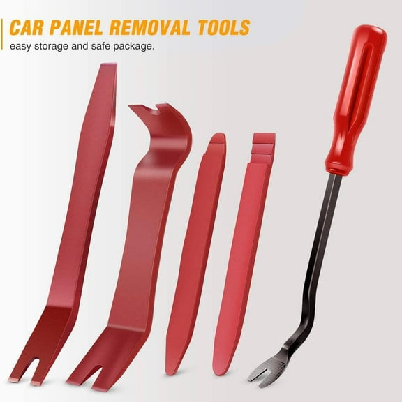 Wiomeask 5-Piece Car Trim Removal Tool Kit, No Scratch Automotive Specialty Tools