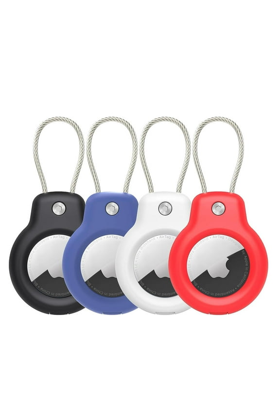 Snap Hook Keychain Holder - 4 Pack, Multicolor, 4 Count